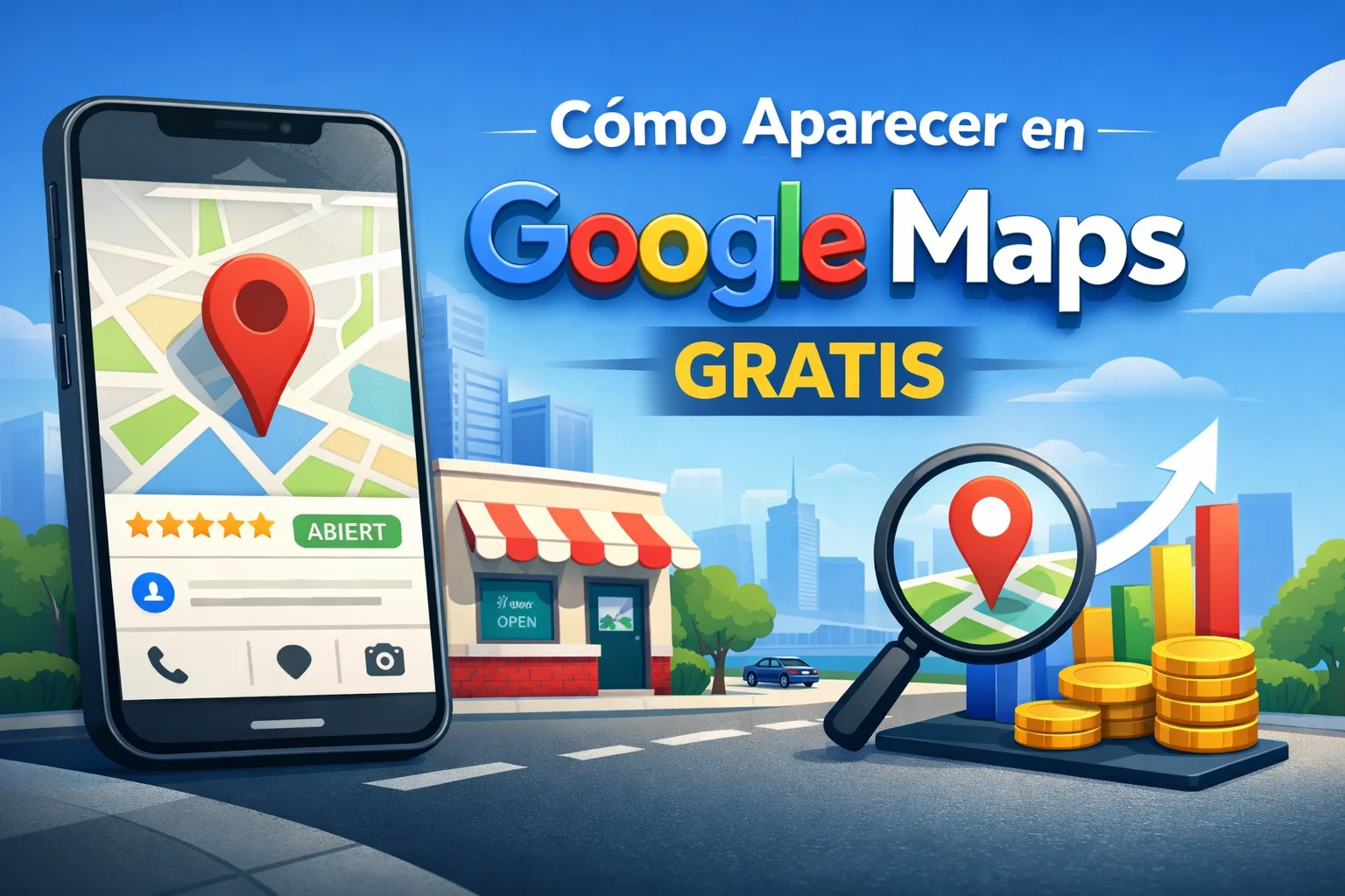 Cómo aparecer en Google Maps gratis: guía completa